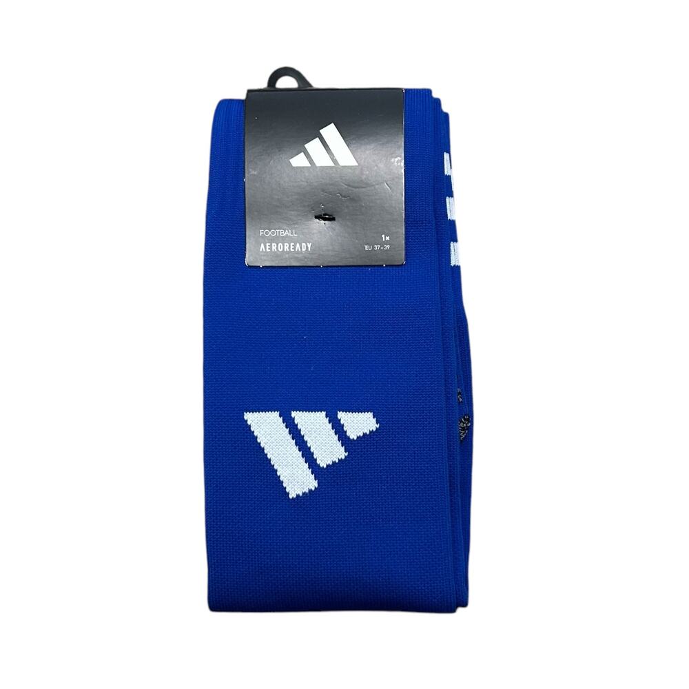 Adidas Aeroready Football Knee Socks 1 Pair NWT Sz 1X Royal Blue Casual Sporty